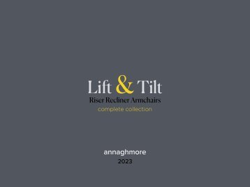 Lift & Tilt Recliner Collection