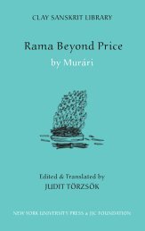 Rama Beyond Price - Clay Sanskrit Library