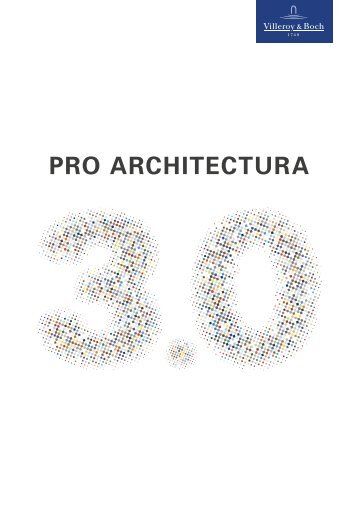 katalog VilleroyBoch PRO-ARCHITEKTURA