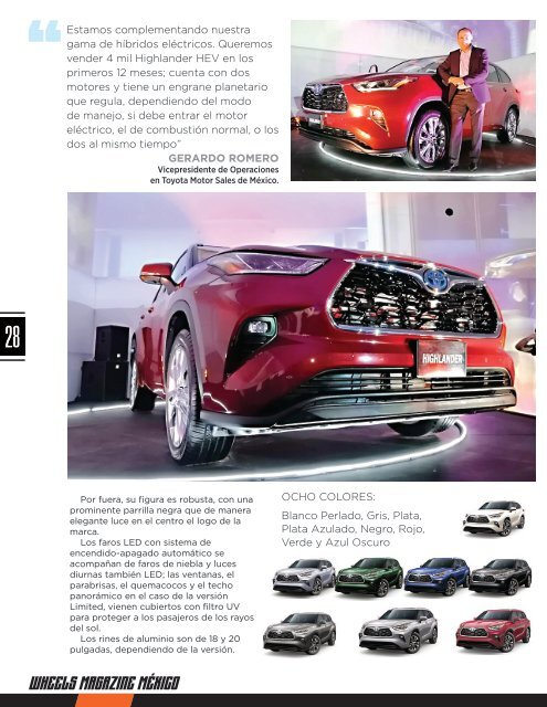 Wheels Magazine México Marzo 2023