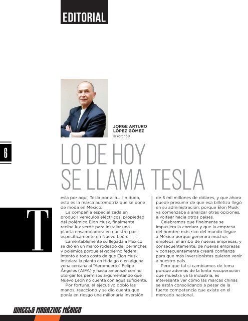 Wheels Magazine México Marzo 2023