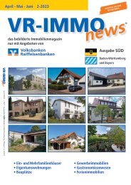 VR-IMMO news Süd Baden-Württemberg und Bayern 2-2023 April-Mai-Juni 2023