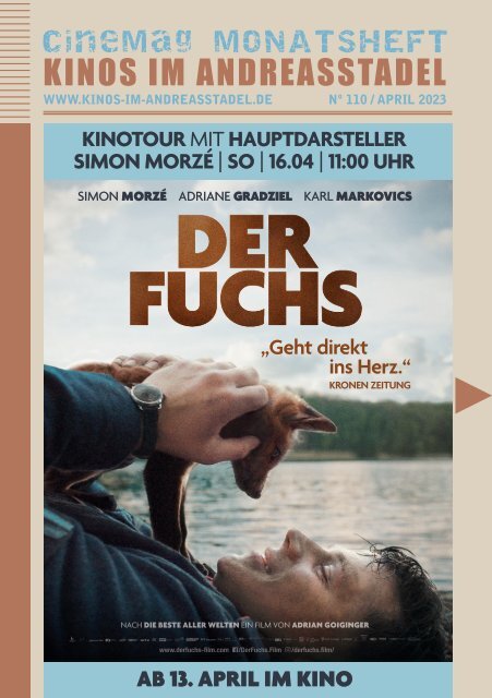 Cinemag | Kinoprogramm in Regensburg | Nr. 110 | 04-2023