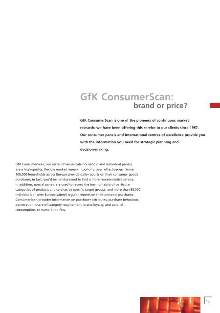 GfK Consumer Tracking - GfK Austria