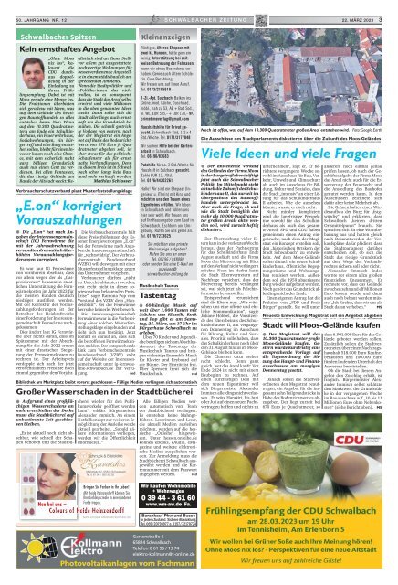 Schwalbacher Zeitung