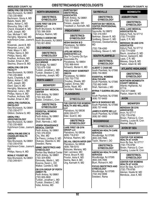 Table of Contents - Amerihealth Medicare