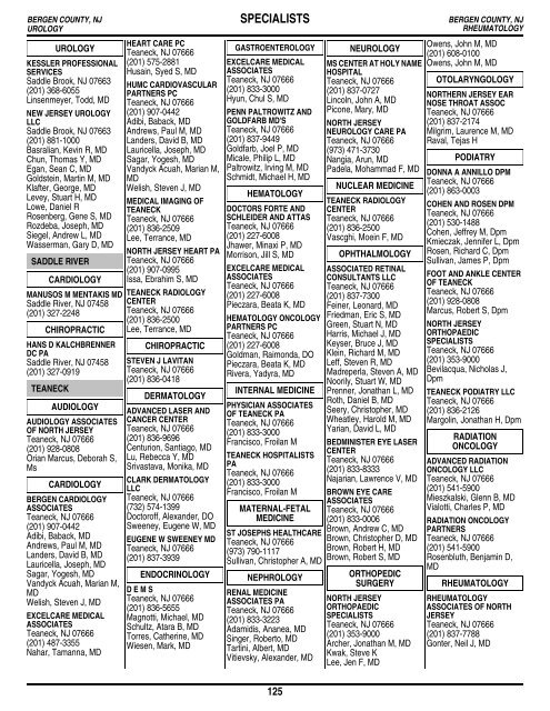 Table of Contents - Amerihealth Medicare