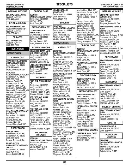 Table of Contents - Amerihealth Medicare