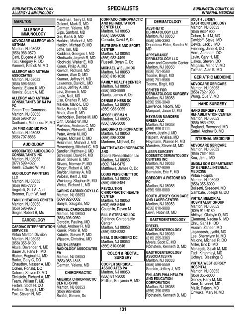 Table of Contents - Amerihealth Medicare