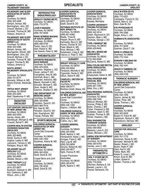 Table of Contents - Amerihealth Medicare