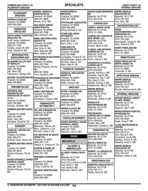 Table of Contents - Amerihealth Medicare