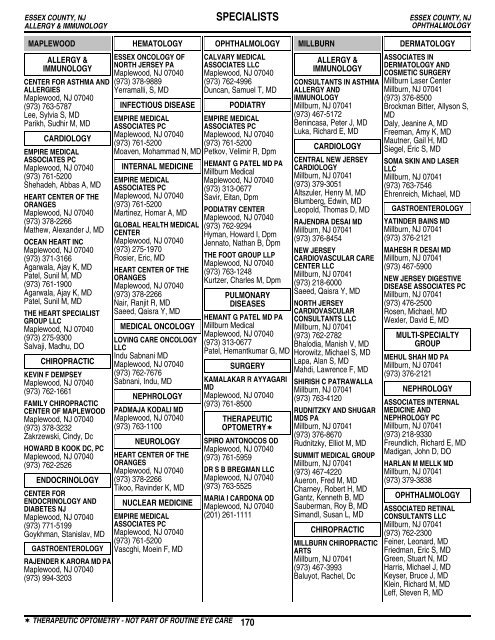 Table of Contents - Amerihealth Medicare