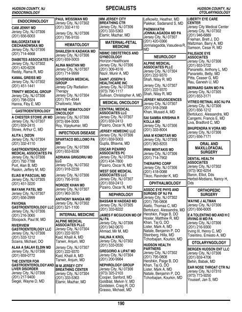 Table of Contents - Amerihealth Medicare