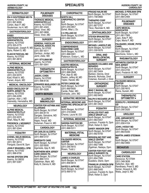 Table of Contents - Amerihealth Medicare