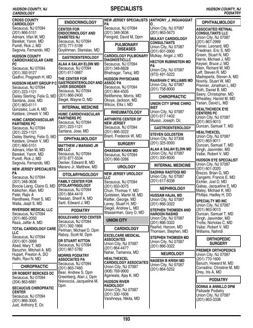 Table of Contents - Amerihealth Medicare