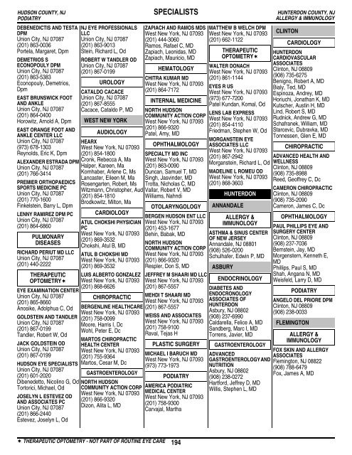 Table of Contents - Amerihealth Medicare