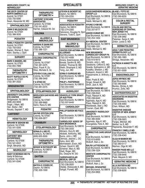 Table of Contents - Amerihealth Medicare