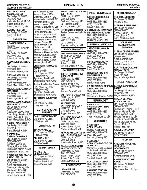 Table of Contents - Amerihealth Medicare