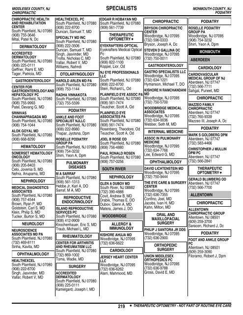 Table of Contents - Amerihealth Medicare