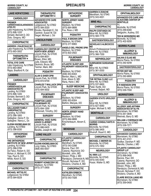 Table of Contents - Amerihealth Medicare