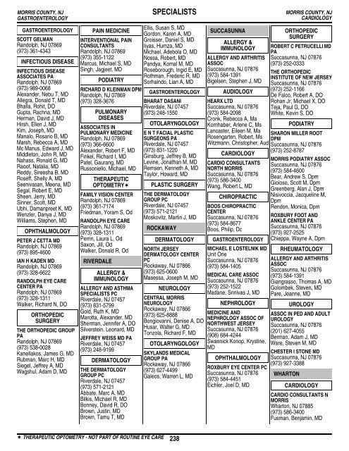 Table of Contents - Amerihealth Medicare