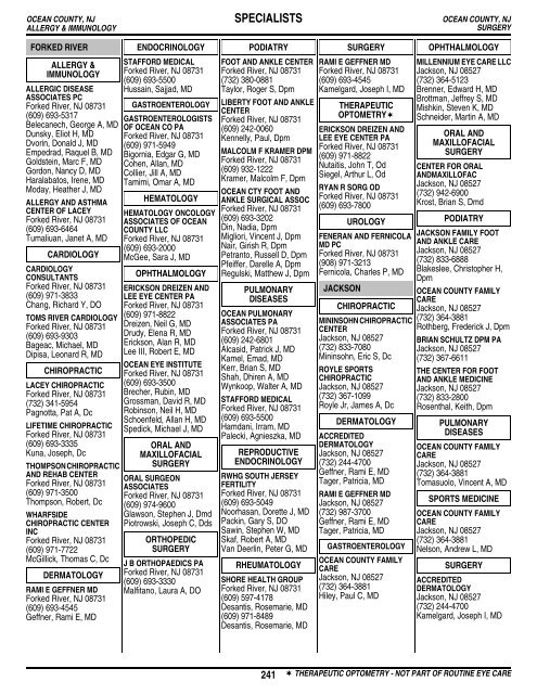 Table of Contents - Amerihealth Medicare