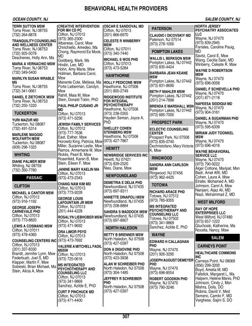 Table of Contents - Amerihealth Medicare