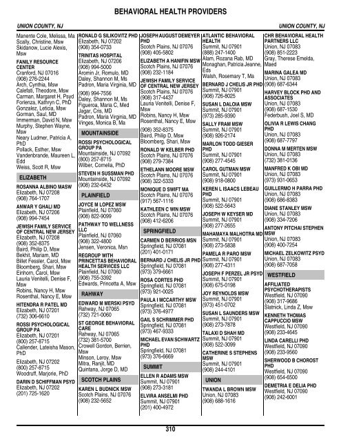 Table of Contents - Amerihealth Medicare