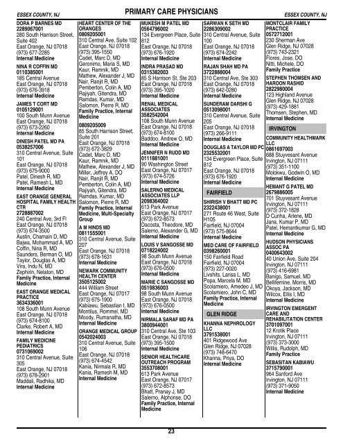 Table of Contents - Amerihealth Medicare