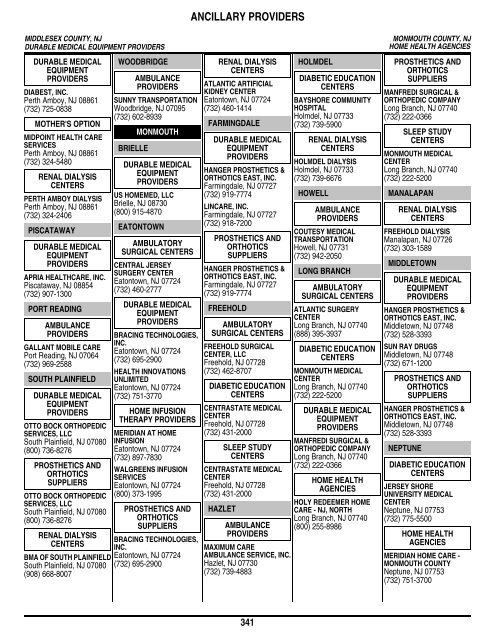 Table of Contents - Amerihealth Medicare