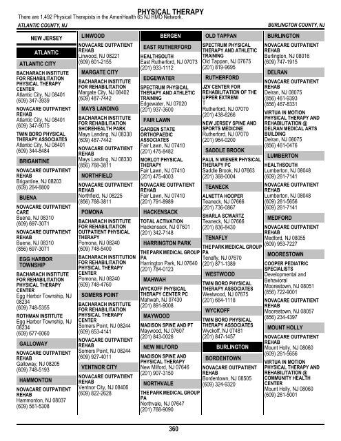 Table of Contents - Amerihealth Medicare