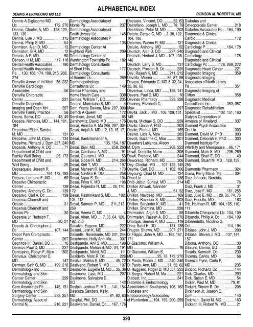 Table of Contents - Amerihealth Medicare