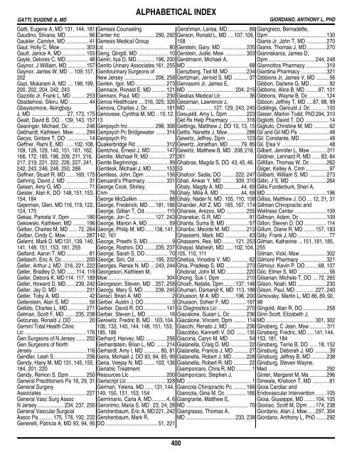 Table of Contents - Amerihealth Medicare