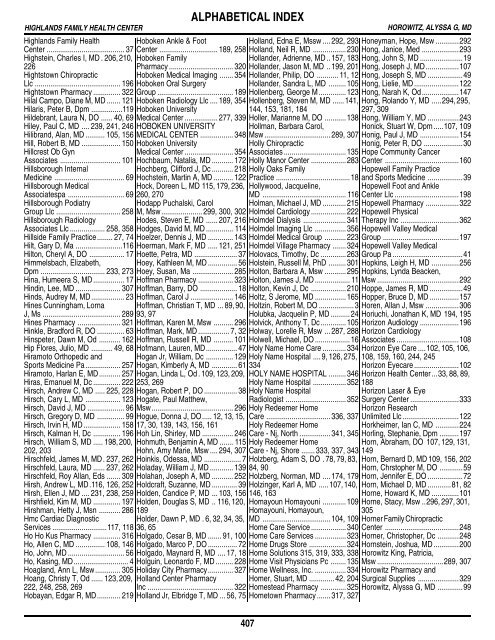 Table of Contents - Amerihealth Medicare