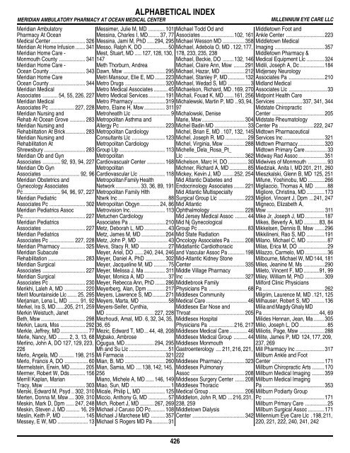 Table of Contents - Amerihealth Medicare