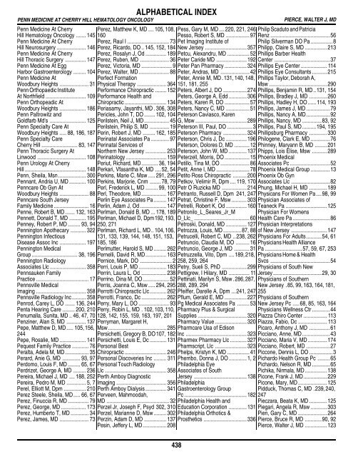 Table of Contents - Amerihealth Medicare