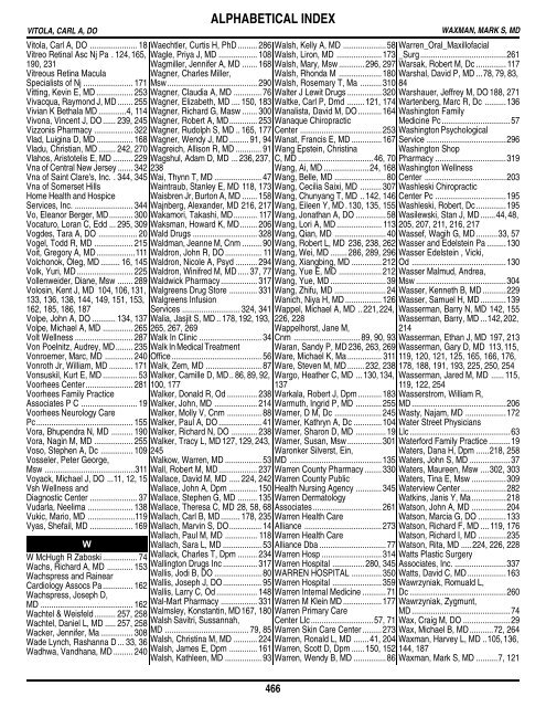 Table of Contents - Amerihealth Medicare