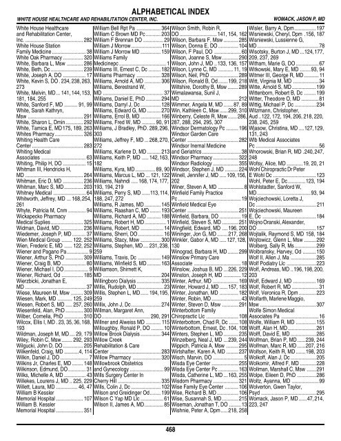 Table of Contents - Amerihealth Medicare