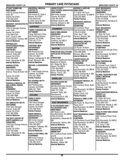 Table of Contents - Amerihealth Medicare