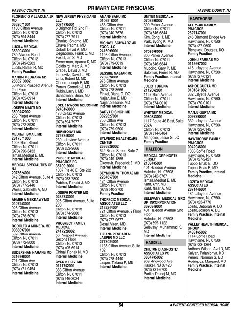 Table of Contents - Amerihealth Medicare