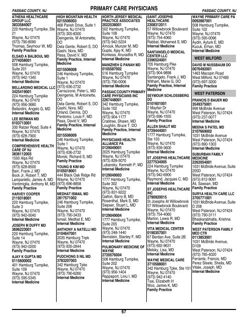 Table of Contents - Amerihealth Medicare