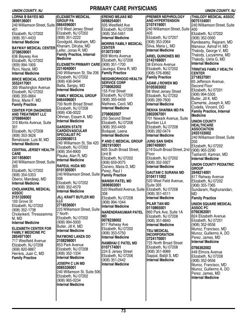 Table of Contents - Amerihealth Medicare