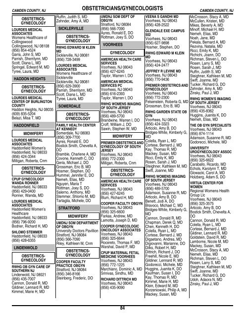 Table of Contents - Amerihealth Medicare