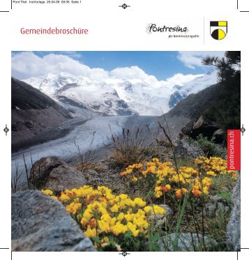 Ihr Partner in der Region… - Home Gemeinde Pontresina