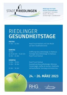21.03.2023 Amtliches Mitteilungsblatt Riedlingen