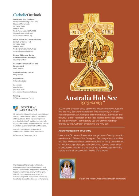 Catholic Outlook Magazine | Lent & Easter | 2023 Issue