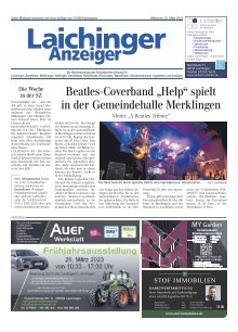 22.03.2023 Laichinger Anzeiger
