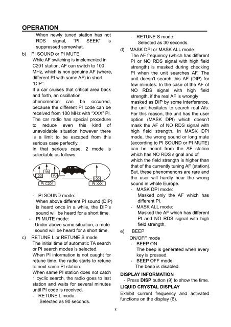 BEAT 175 Owners Manual - Connects2