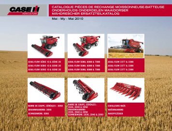 CASE IH Mähdrescher Katalog