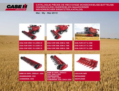 CASE IH Mähdrescher Katalog